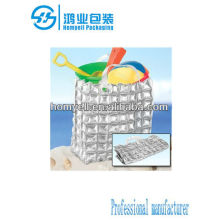 cheap plastic inflatable bubble beach bag (PE material)